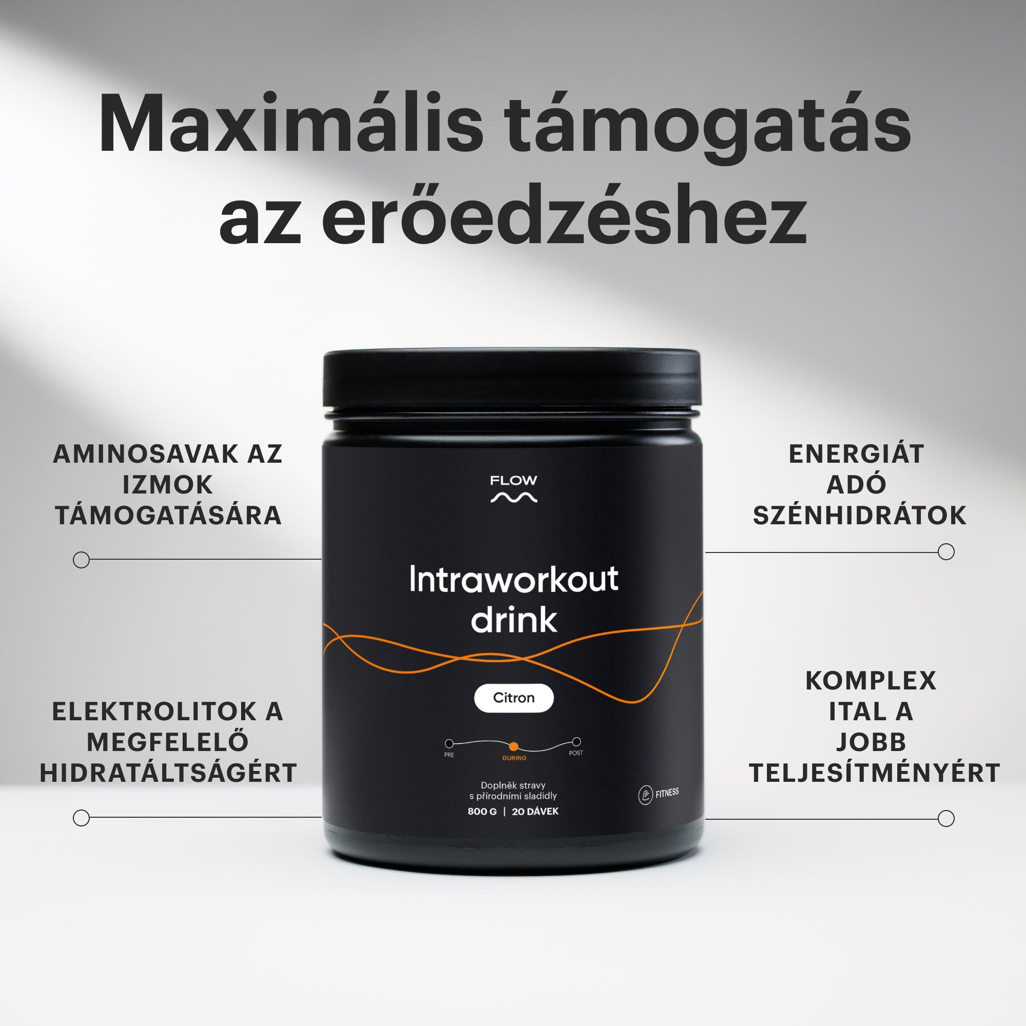 Intraworkout drink 2.0 - Citrom