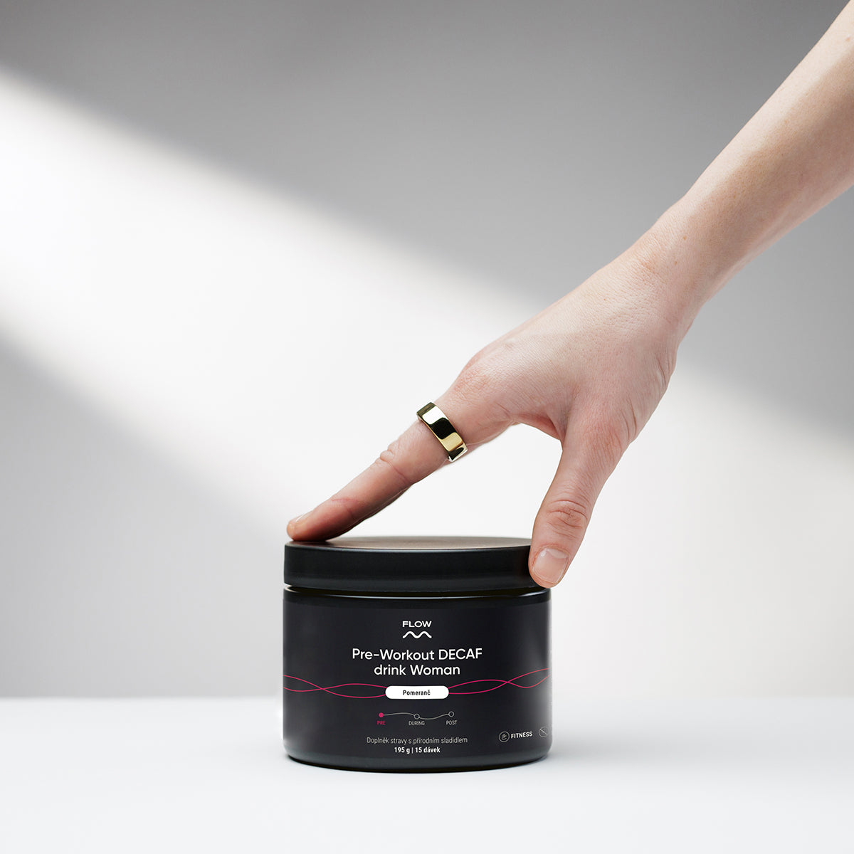 Pre-Workout DECAF drink Woman - Narancs