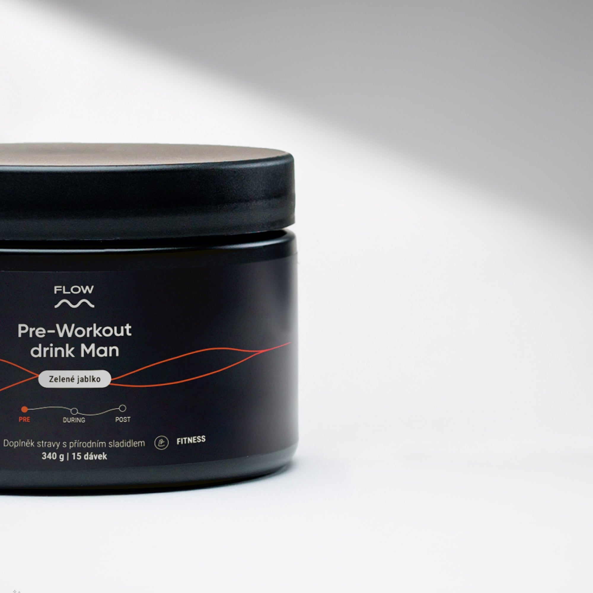 Pre-Workout drink Man - Zöld alma