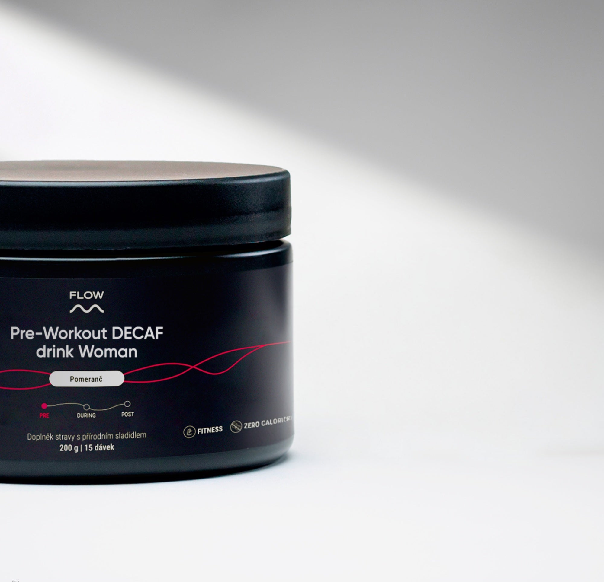 Pre-Workout DECAF drink Woman - Narancs