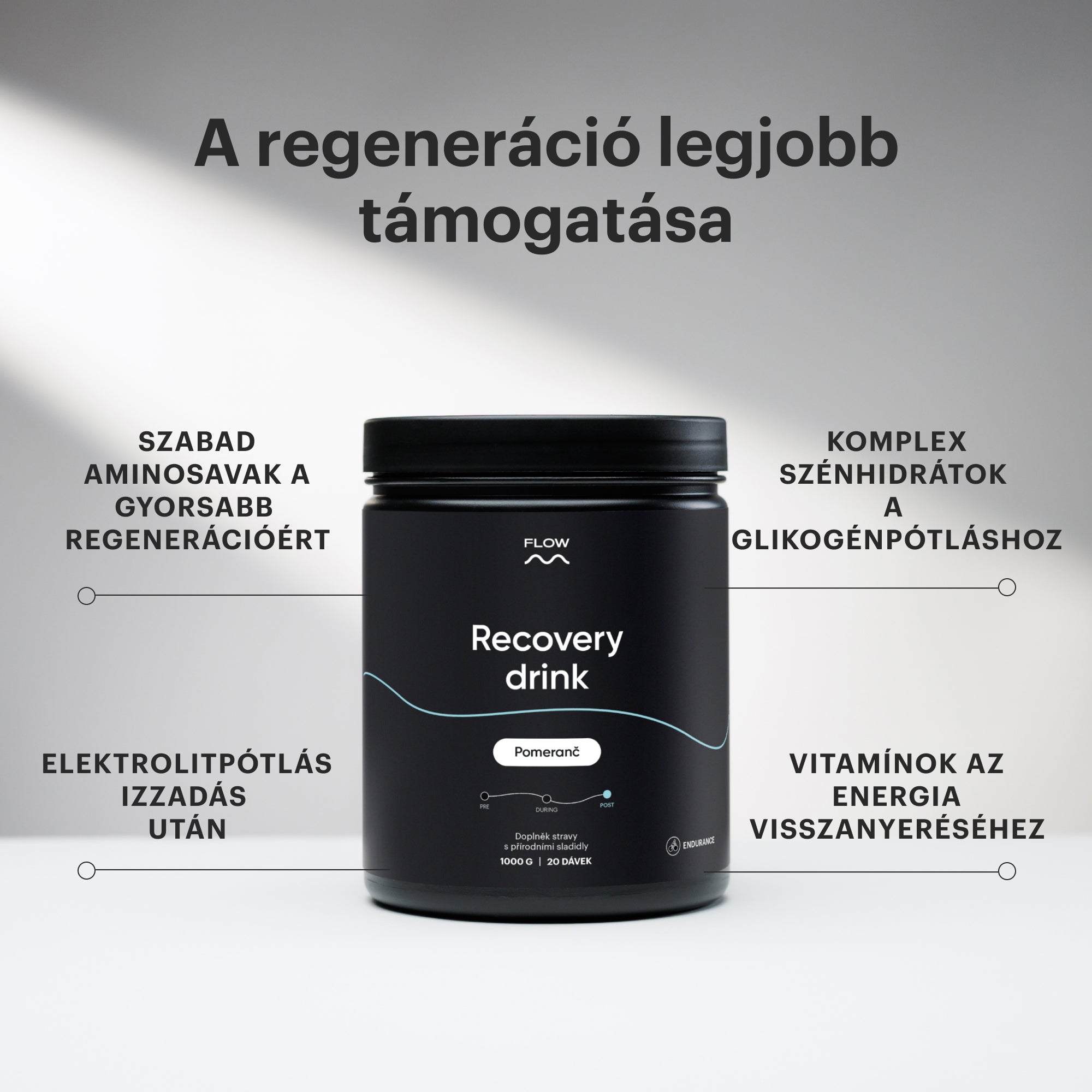 Recovery drink - Narancs