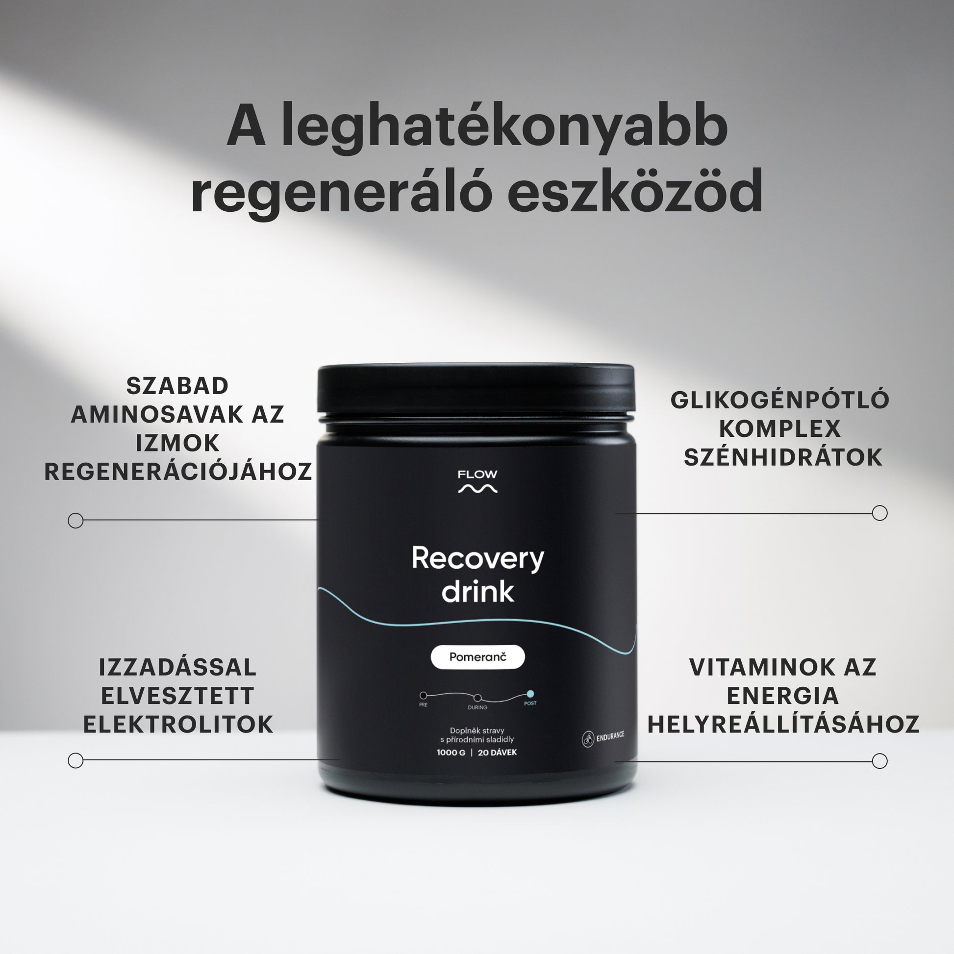 Recovery drink - Narancs