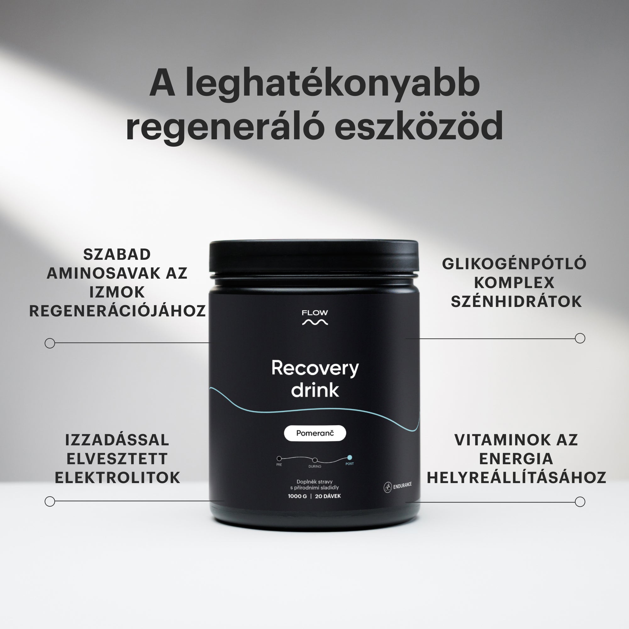 Recovery drink - Narancs